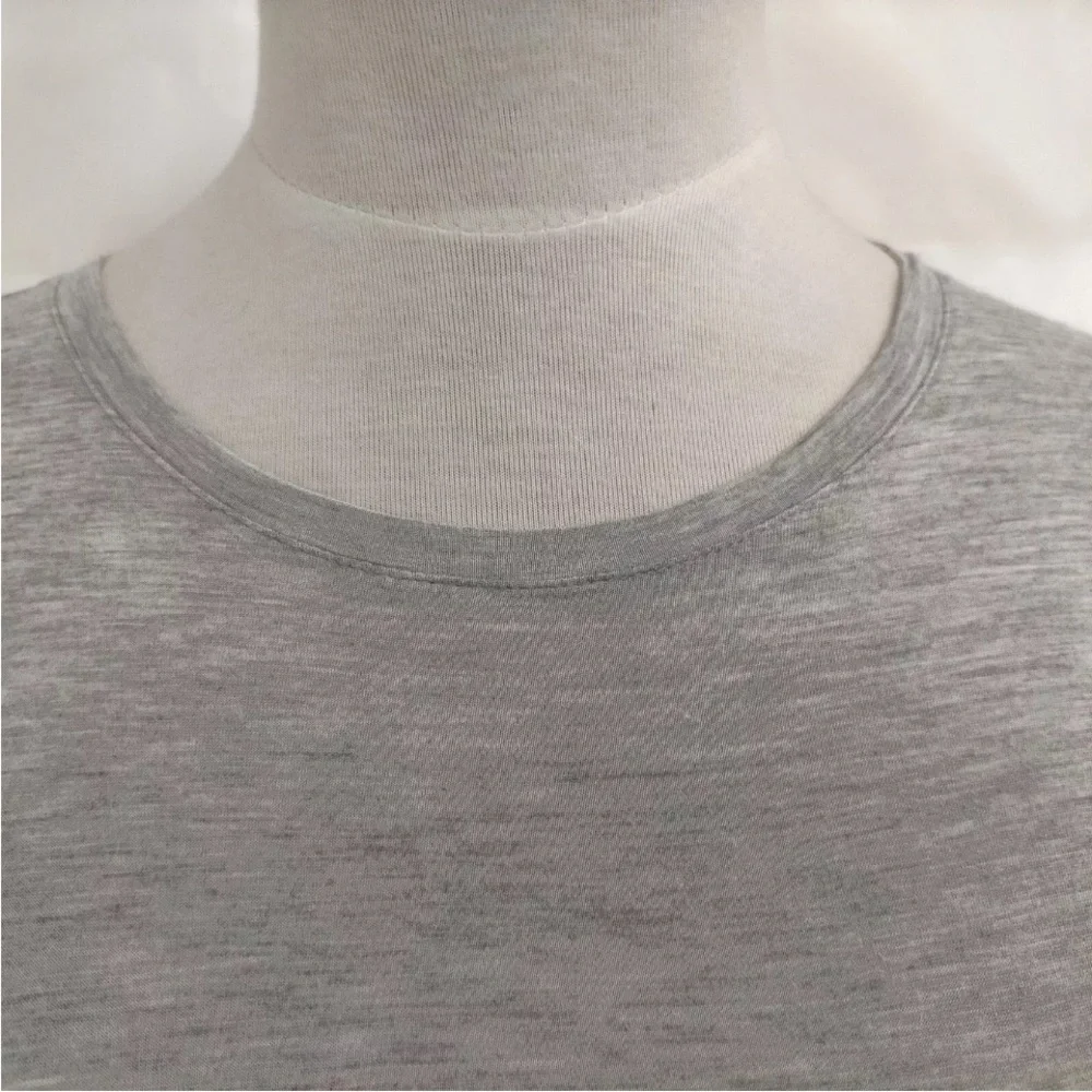 Gucci Gray & Pink Logo Top - Size XS - Picture 5 of 9